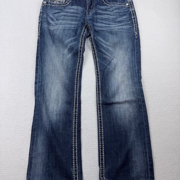 Rock revival mario straight denim