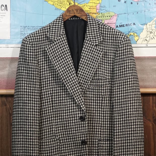 해리스트위드 일본 테일러드 자켓