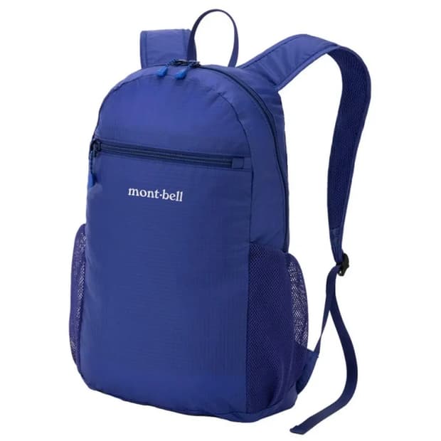 몽벨 포켓터블 라이트 백 15 블루