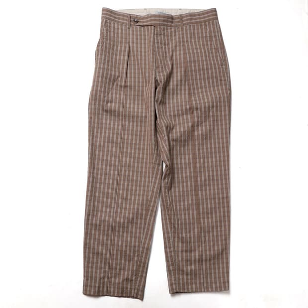 이스트로그 Eastlogue Check Pattern Cotton Pan