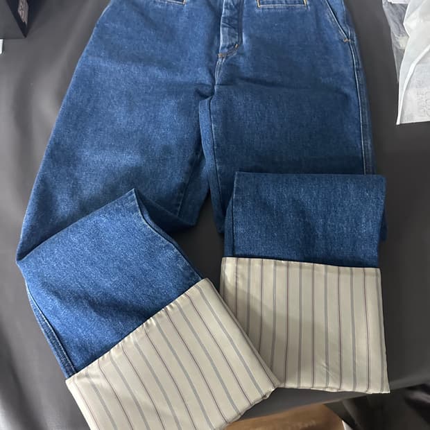 로에베 피셔맨 데님 팬츠 진청 38 (41.5cm) 