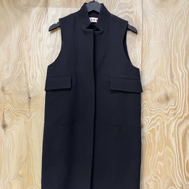 마르니 코튼 롱 베스트