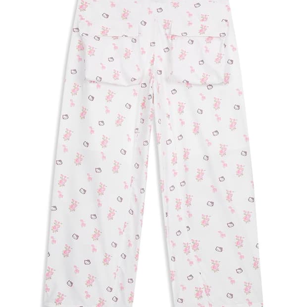 HELLO KITTY X YY PARACHUTE PANTS