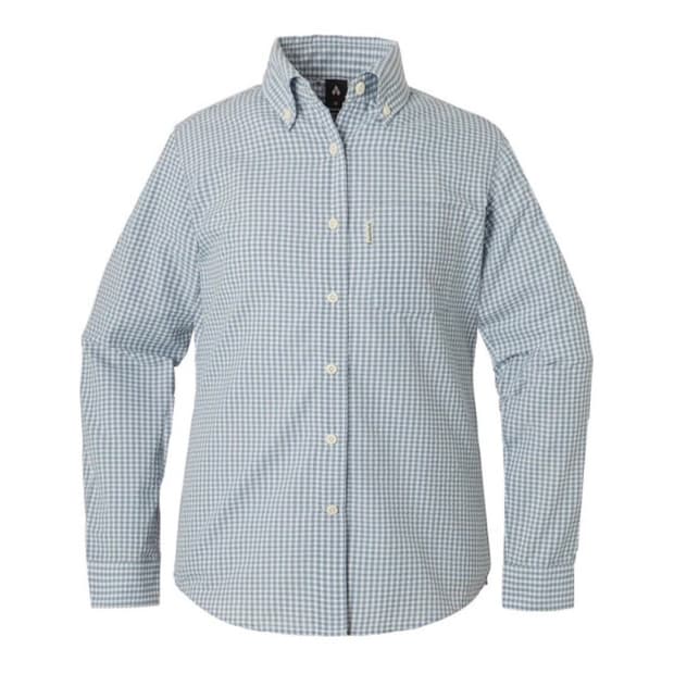 몽벨 위크론 드라이터치 롱슬리브 셔츠 여 LIGHT GRAY JBWISW