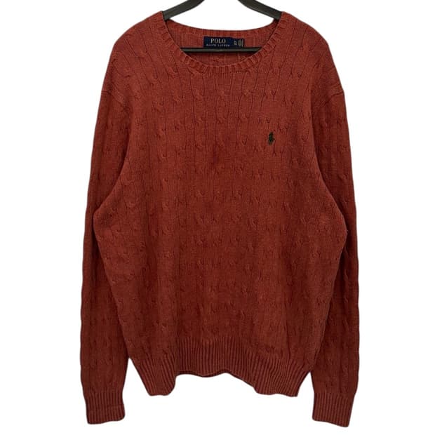 폴로랄프로렌 케이블 울 니트 