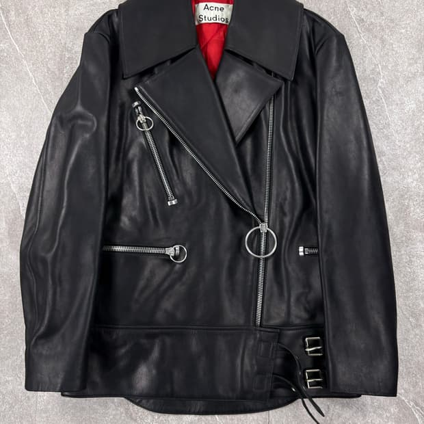Acne Studios Cow Leather Jacket   