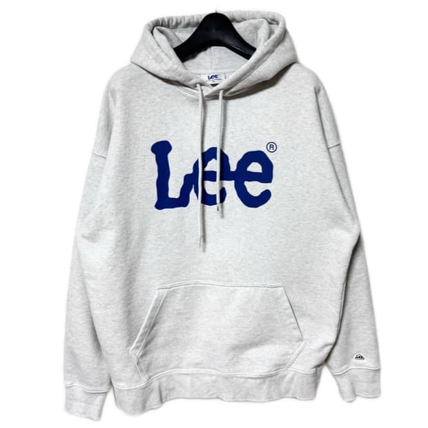 💙Lee 빅로고 멜란지 후드티💙