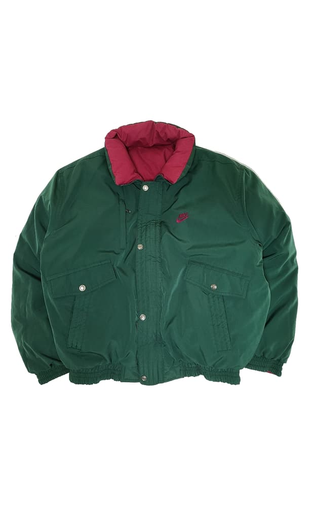 90s nike 나이키 삼나스포츠 올드스쿨 숏패딩 