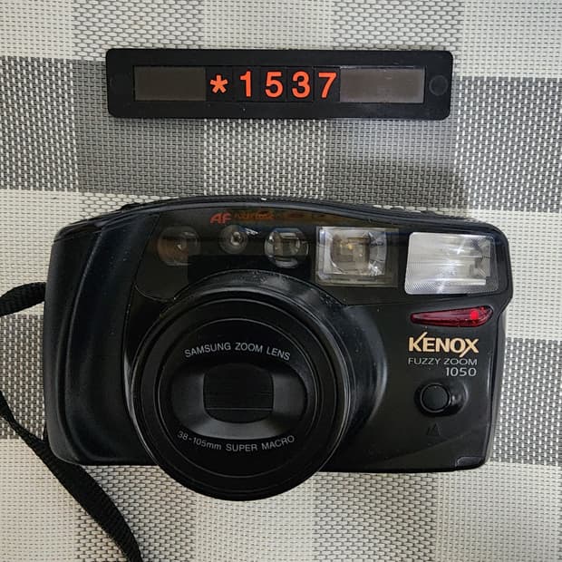 삼성캐녹스 퍼지줌 1050 필름카메라