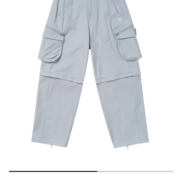 산산기어 2way pocket pants 블루 그레이 구해요