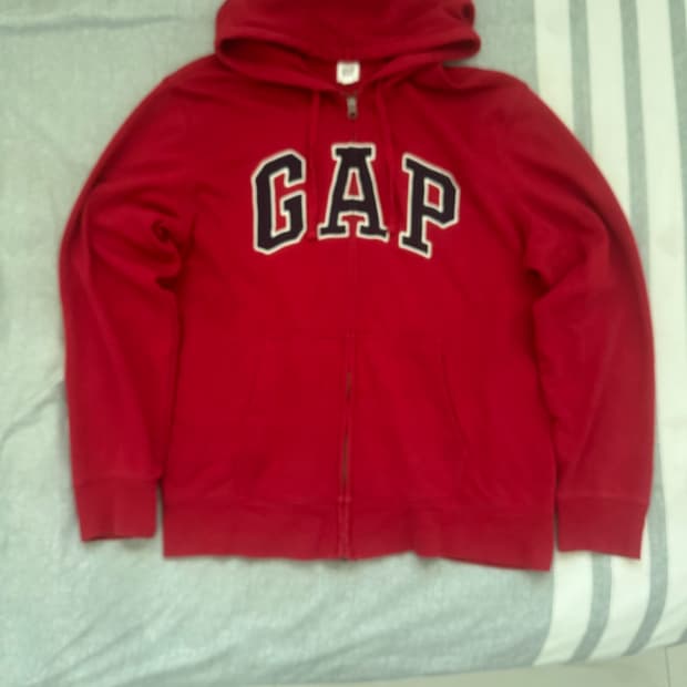 갭 후드집업