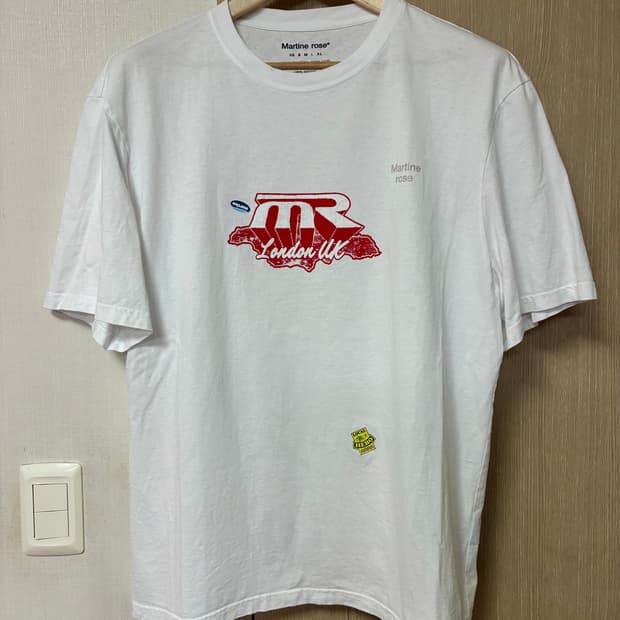 [L]마틴로즈 MR 자메이카 클래식 티셔츠 화이트