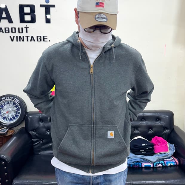 칼하트 k122 미드웨이트 후드집업 M 