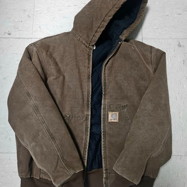 칼하트 덕 액티브 브라운 L [J68CHT]