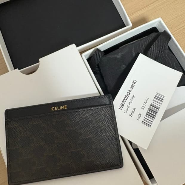 24FW 셀린느 남성 트리옹프 카드지갑 홀더
