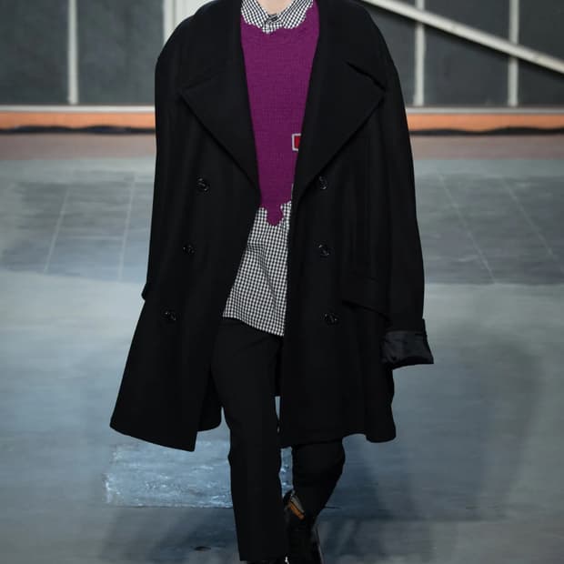 라프시몬스 16FW 오버사이즈 코트