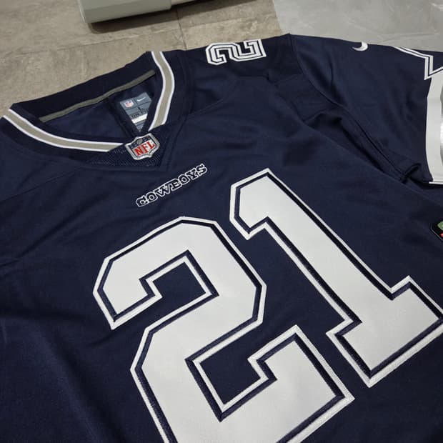 나이키/NFL 달라스 카우보이스 풋볼 럭비져지/M,L