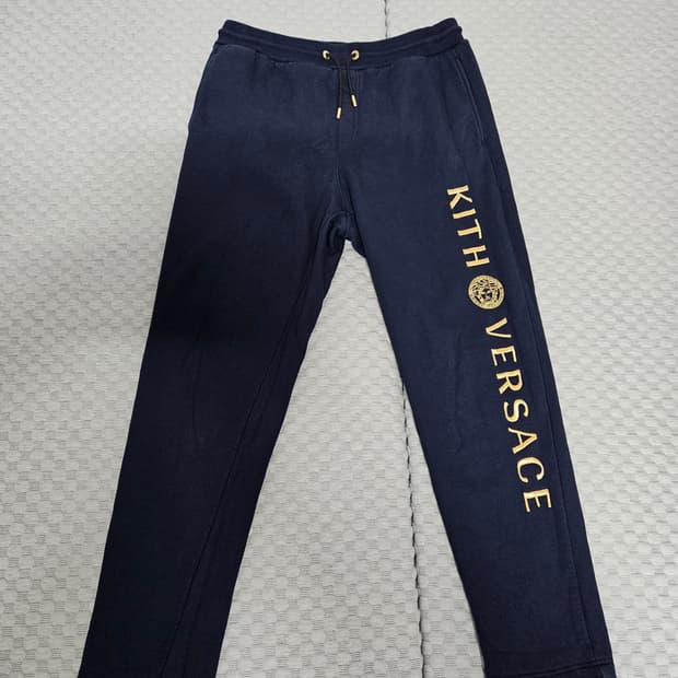 KITH x VERSACE / 키스 x 베르사체 스웻팬츠 네이비