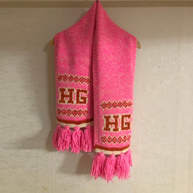 히스테릭글래머 핸드메이드 머플러