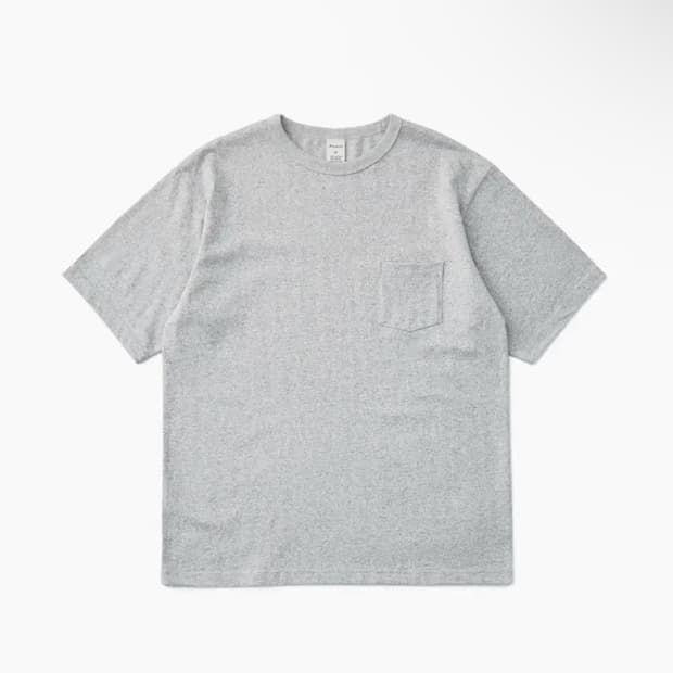 (4) 카키스 그레이 포켓 반팔티 khakis xl