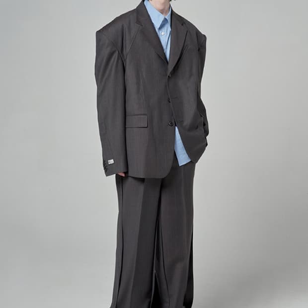 씨비전 CSC 디바이드 패널 셋업 브라운 체크 2,2