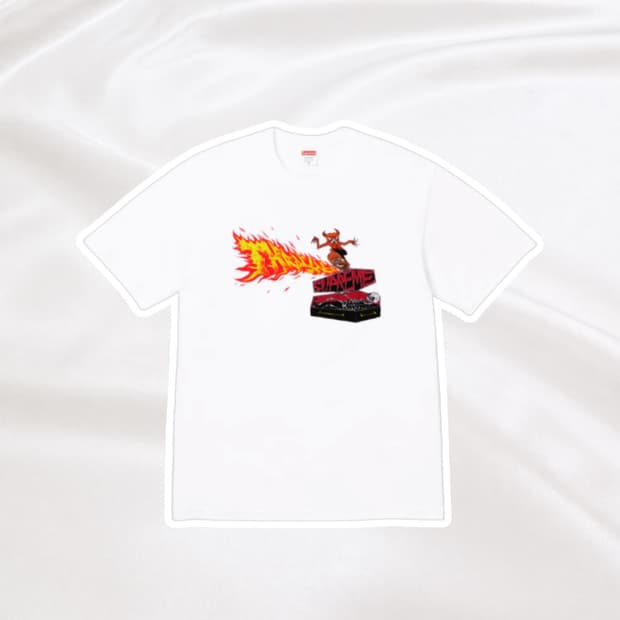 슈프림x트레셔 반팔