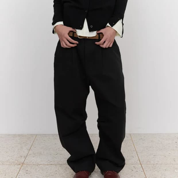 커브드 헤리티지 신치백 팬츠