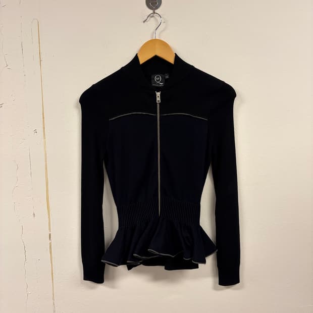 W-XS) 알렉산더맥퀸 패블럼 집업 니트 O288