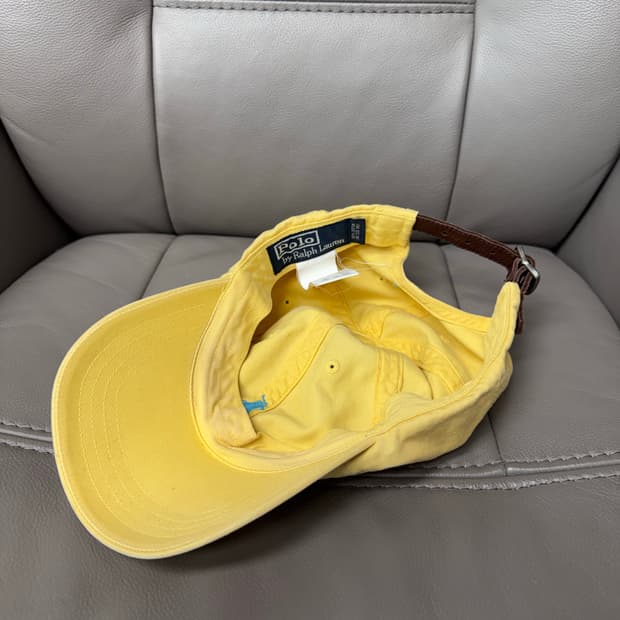 폴로 랄프로렌 볼캡 옐로우