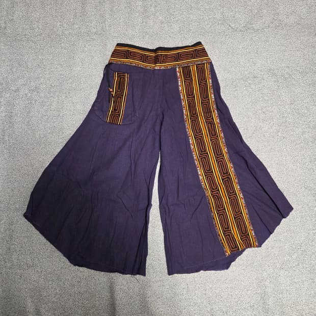 태국제 전통 에스닉 와이드 팬츠 26-28