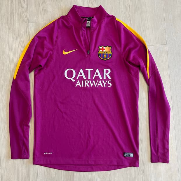 나이키 fc 바르셀로나 드릴탑 M