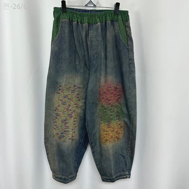 
보세 여자 편한 밴딩 면바지 L  EI