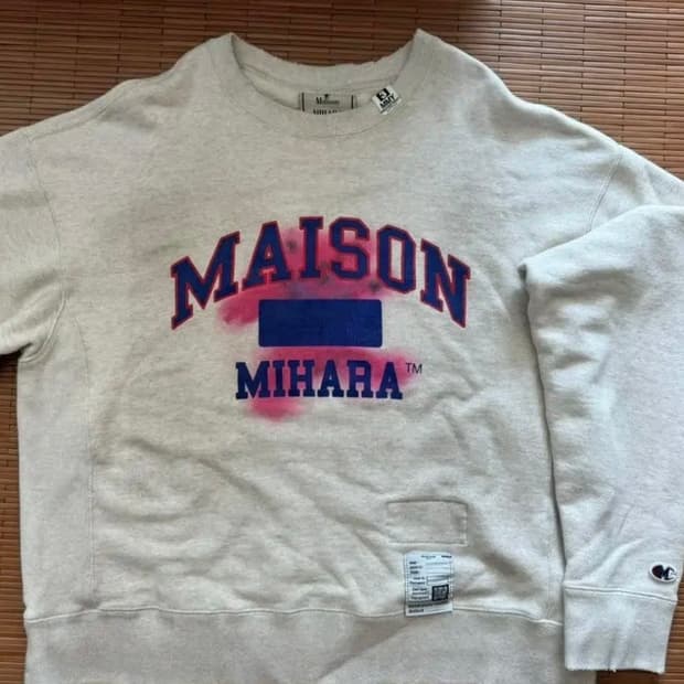 미하라야스히로 데미지 워싱 스웻 맨투맨 46