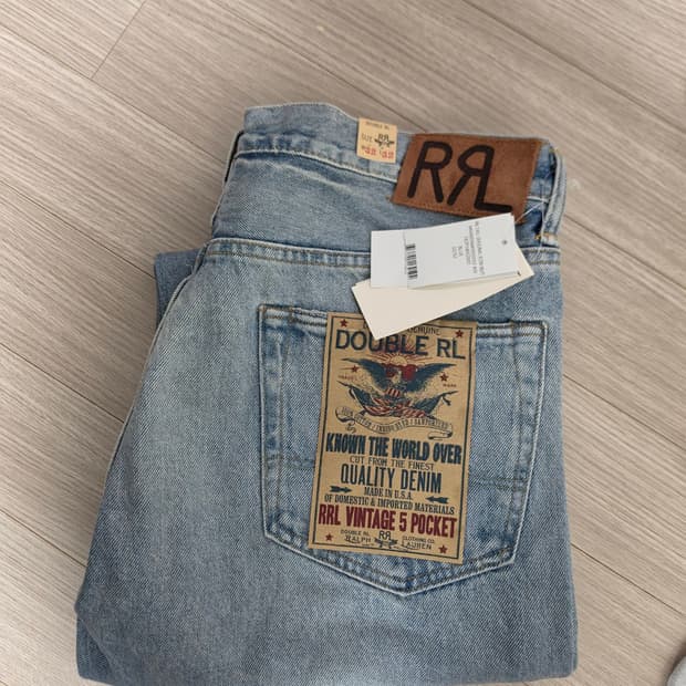 RRL 빈티지파이브포켓 브리지뷰 32x32