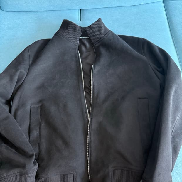 자라 스웨이드 봄버 자켓 팝니다