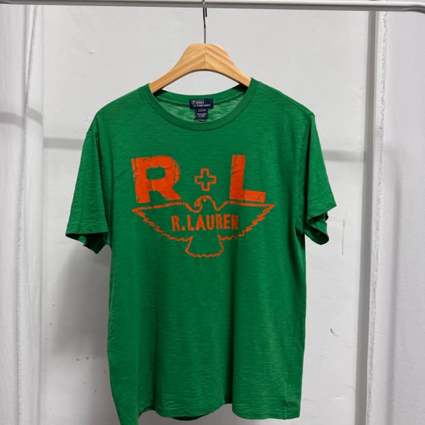Polo Ralph Lauren single stitch printing