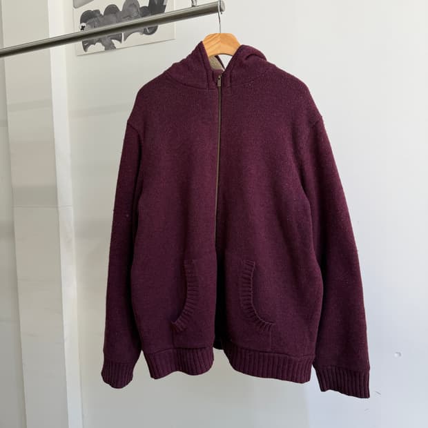 L.L.BEAN 니트 쉐르파 자켓