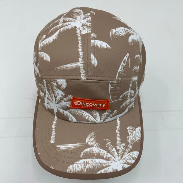 디스커버리 야자수 패턴 볼캡 모자 58