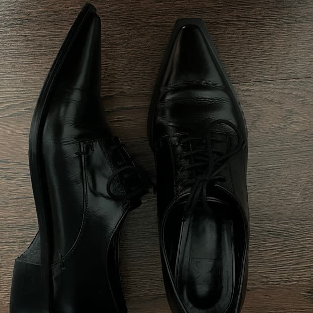 잡화룸 스티치 클래식 더비 로퍼