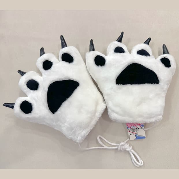 따뜻한 흰곰의 손