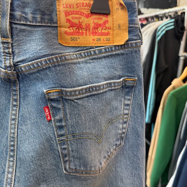 리바이스 501 데님
