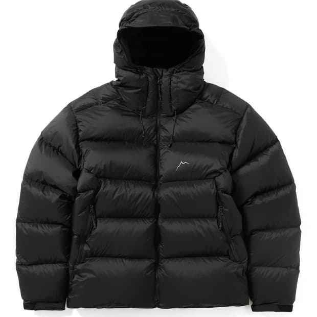 cayl 케일 다운 자켓 패딩 점퍼 블랙 L