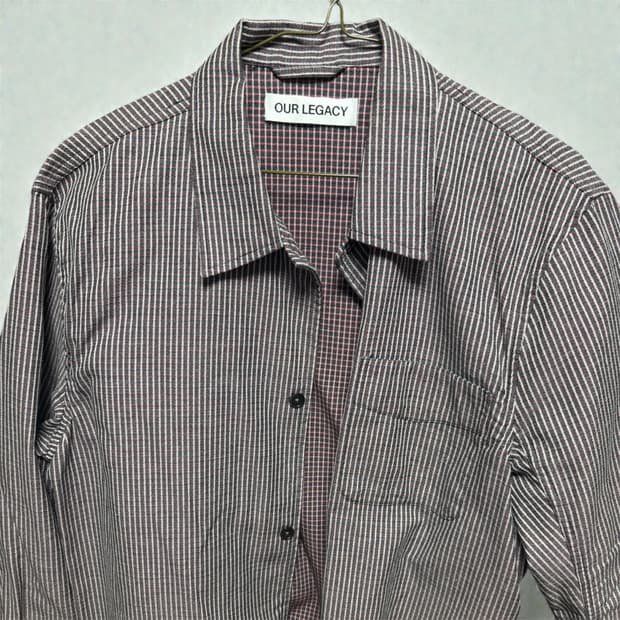 아워레가시 체크셔츠 48