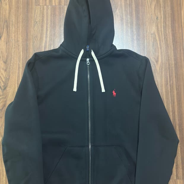 Polo 폴로 기모 후드집업 M