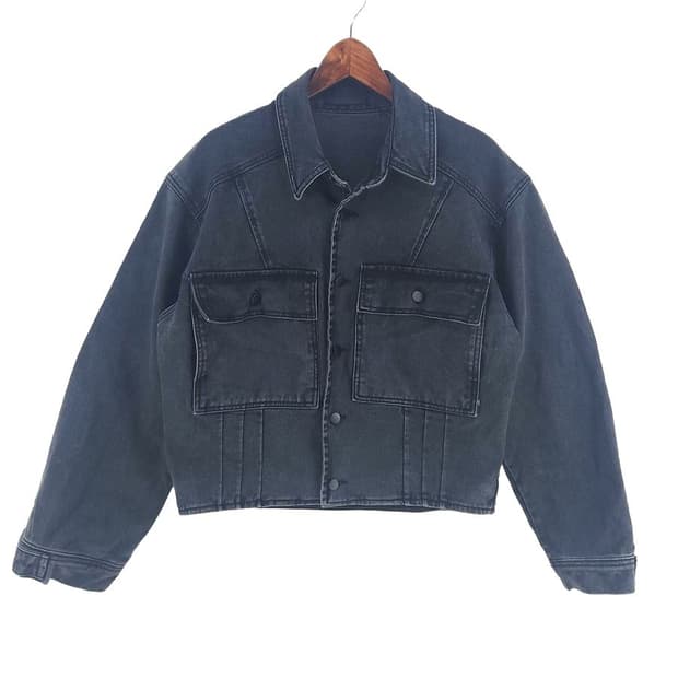 [남F]식코스(SICKOS) 흑청 데님 자켓[Y63-140]