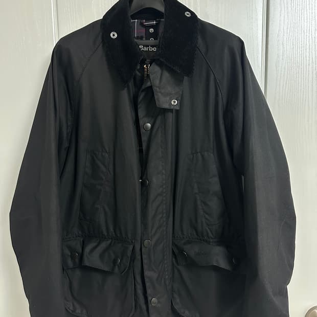 바버 비데일 블랙 38 사이즈