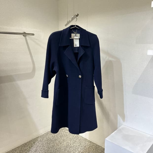 꾸레쥬 울 코트