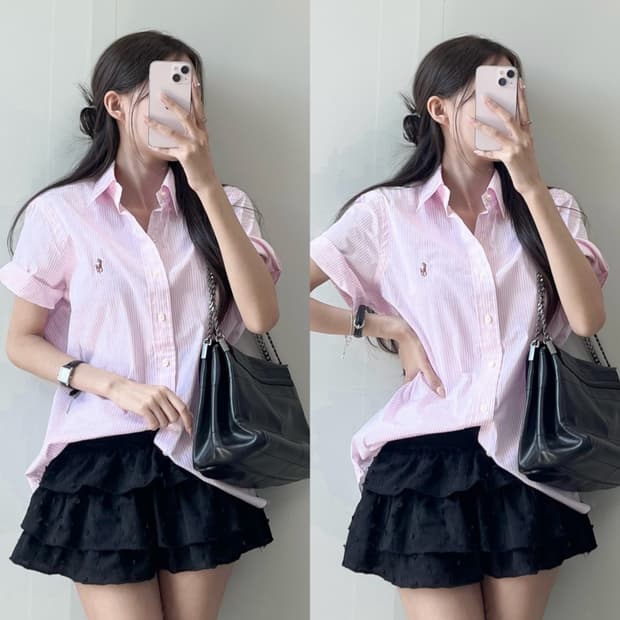 폴로 반팔 셔츠 