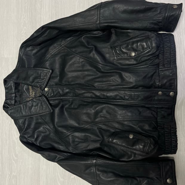 런던포그 빈티지 양가죽 봄버자켓 여성88