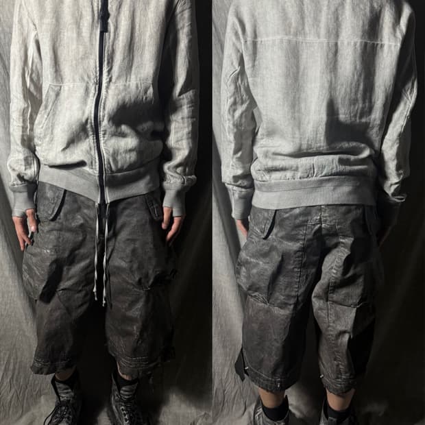 Isaac Sellam 23SS Linen Bomber Jacket   